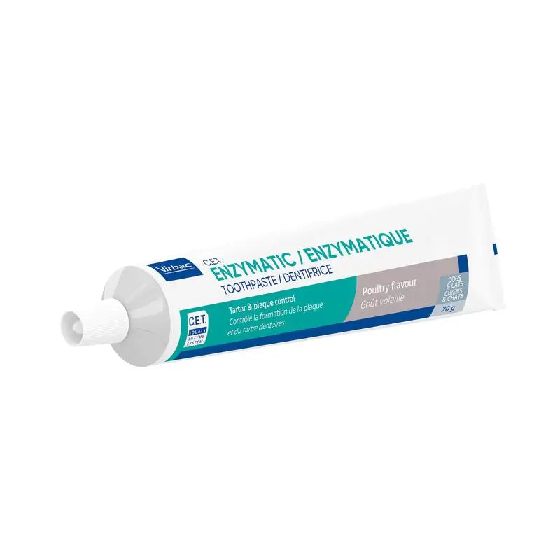 Virbac Cet Dentifricio enzimatico 70 gr Per animali domestici