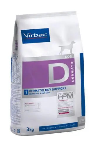 Virbac Hpm Canine Dermatology Support D1 12Kg, dog food