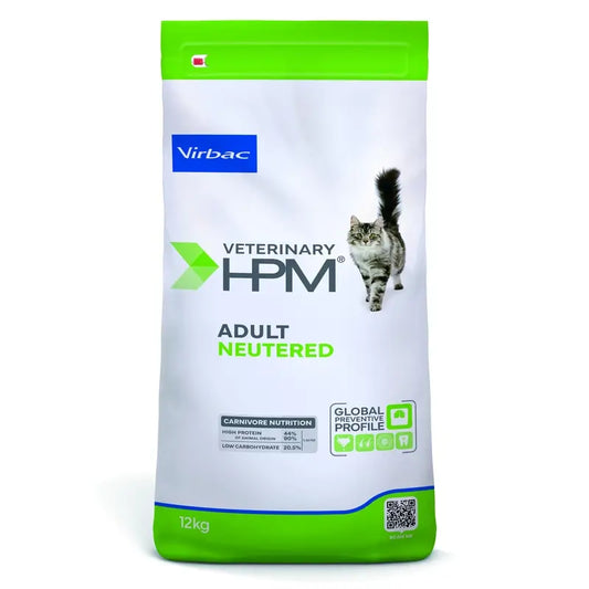Virbac Hpm Feline Adult Neutered 12Kg, cibo per gatti