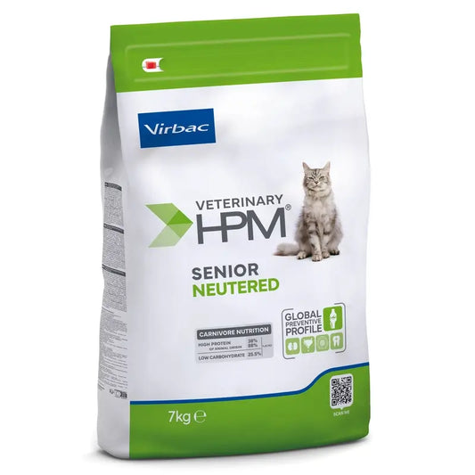 Virbac Hpm Senior Neutered Cat 7 Kg, cibo per gatti
