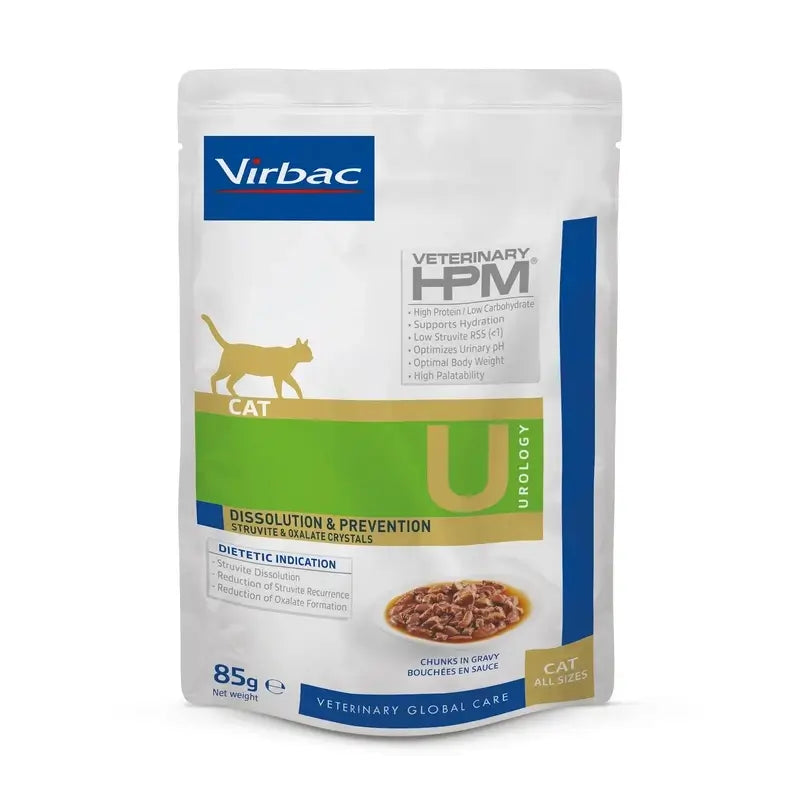 Virbac Hpm Urologia Felina Dissoluzione&Prevenzione In Salsa 12X85Gr