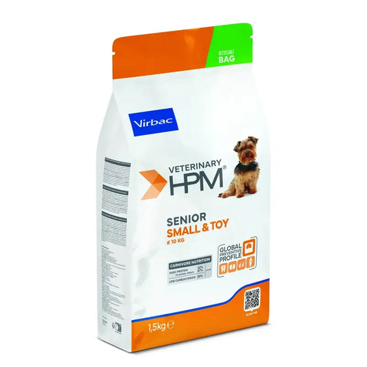 Virbac Hpm Senior Dog Small & Toy 1,5 kg, alimento per cani