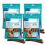 Virbac Veggiedent Fr3sh L, snack dentale per cani di taglia grande, confezione da 4 unità
