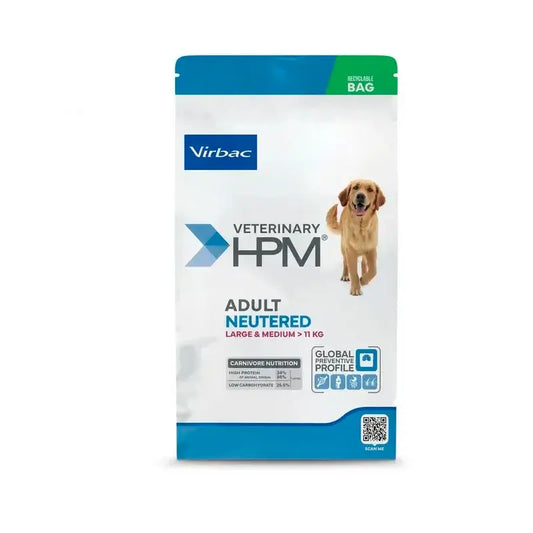 Virbac Veterinary Hpm Cane adulto castrato di taglia grande e media 16 Kg