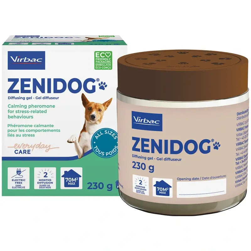 Gel diffusore per cani Virbac Zenidog, 230 g