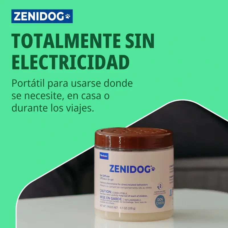 Gel diffusore per cani Virbac Zenidog, 230 g