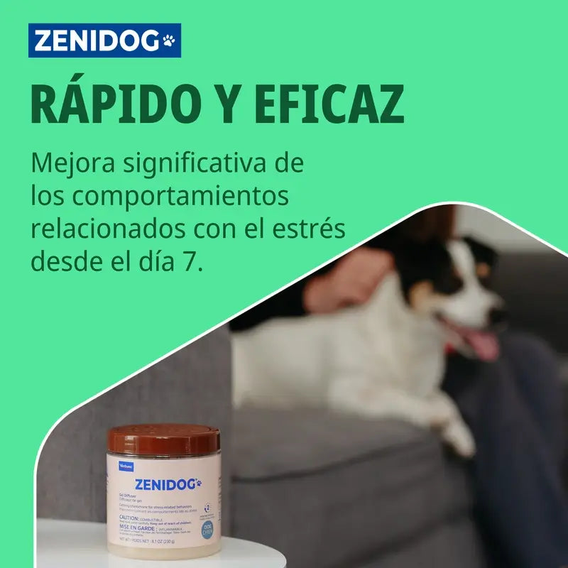 Gel diffusore per cani Virbac Zenidog, 230 g