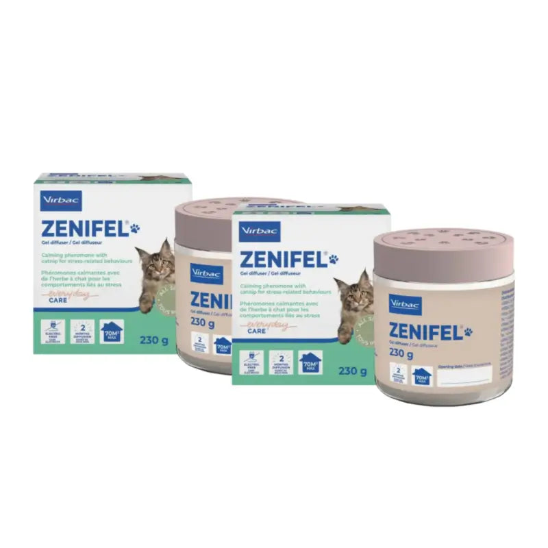 Virbac Zenifel Gel diffusore per gatti, confezione da 2 x 230 g