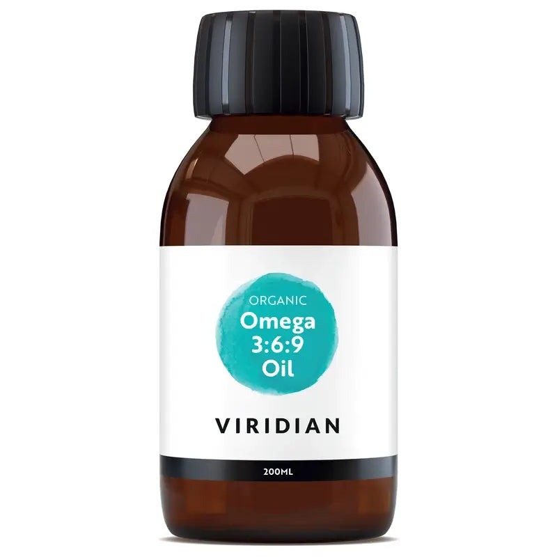 Viridian Omega 3-6-9 Olio 200Ml. Vegano