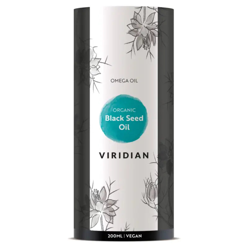 Viridian Oli Nutrizionali Olio di cumino nero biologico, 200 ml
