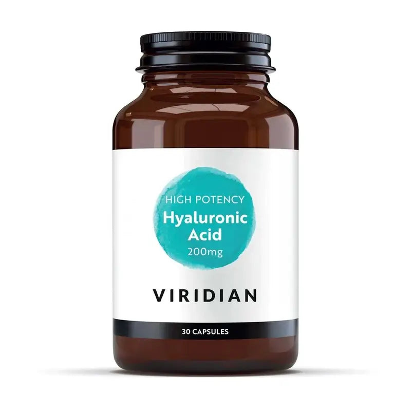 Acido Ialuronico Viridian 200Mg. 30Cap. Veg.