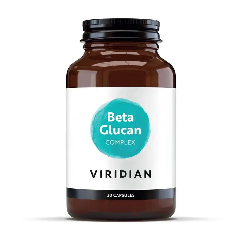 Viridian Beta Glucano 250Mg. più Vit C, D3, Zinco 30Cap.Veg