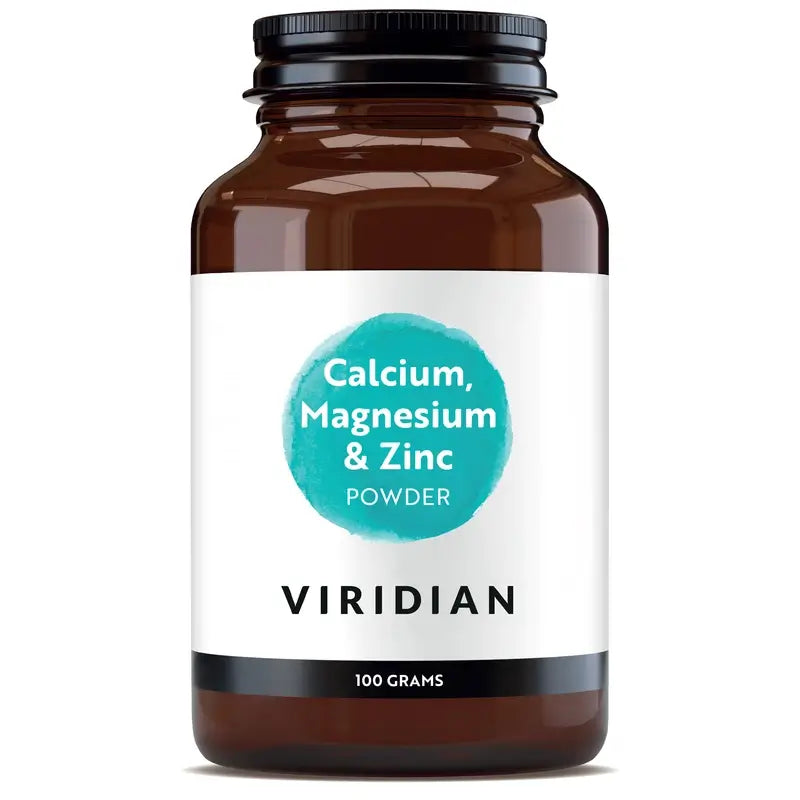 Viridian Calcio Magnesio Zinco +Vit. C in polvere 100gr.