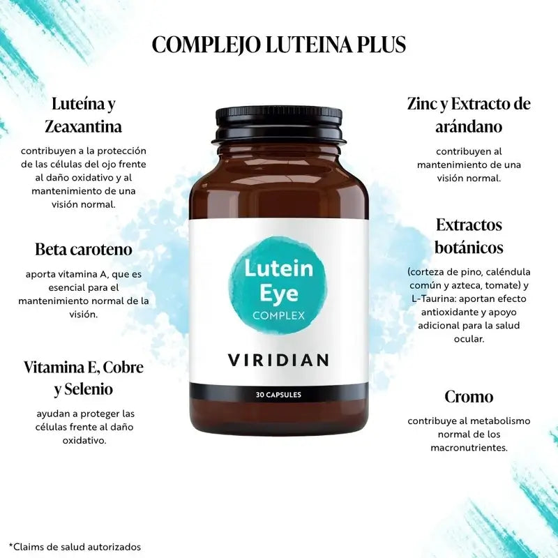 Viridian Lutein Plus 30Cap. Veg.