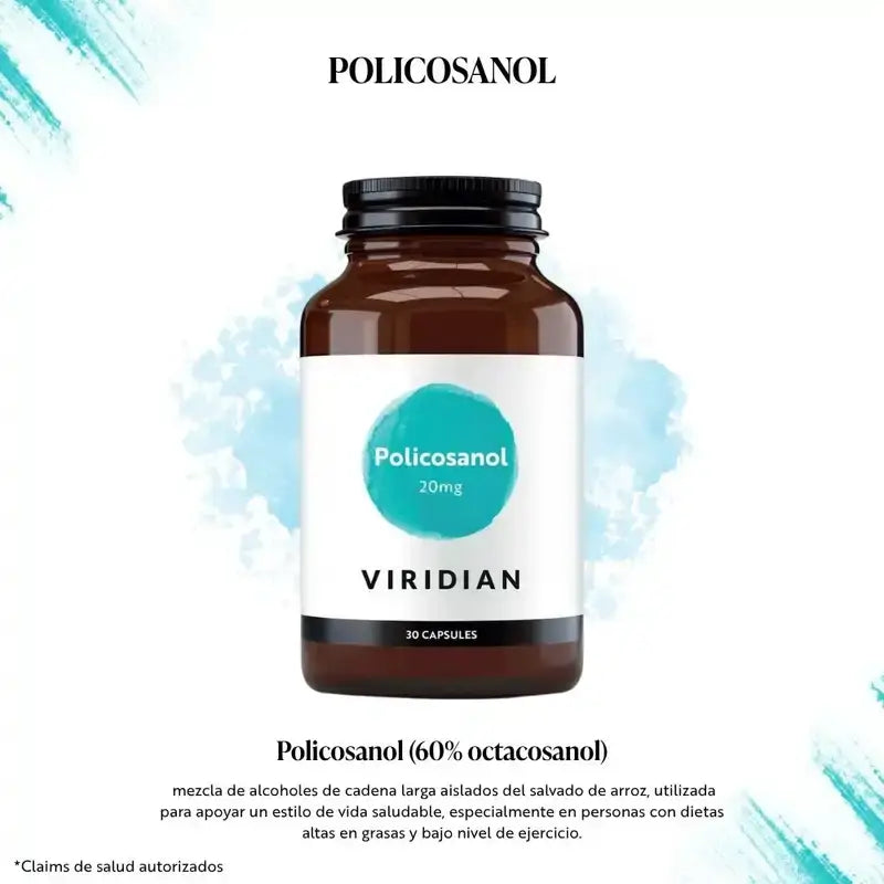 Viridian Policosanolo 20Mg. 30Cap.Veg.