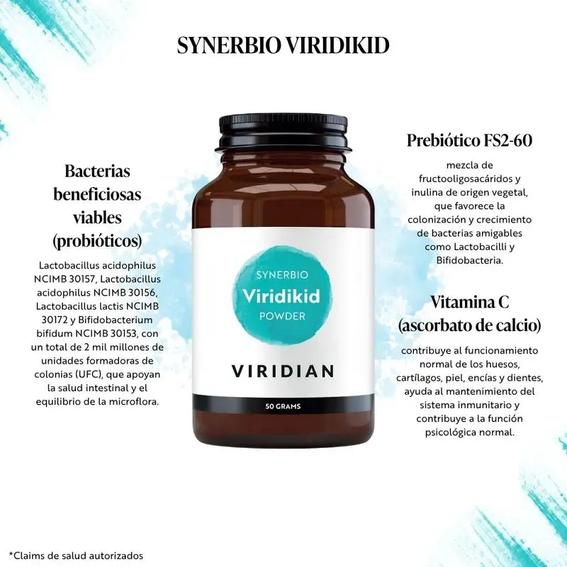 Viridian Synerbio Bambini Polvere 50gr.