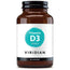 Viridian Vitamina D3 Vegan 2000 Iu, 60 Capsule