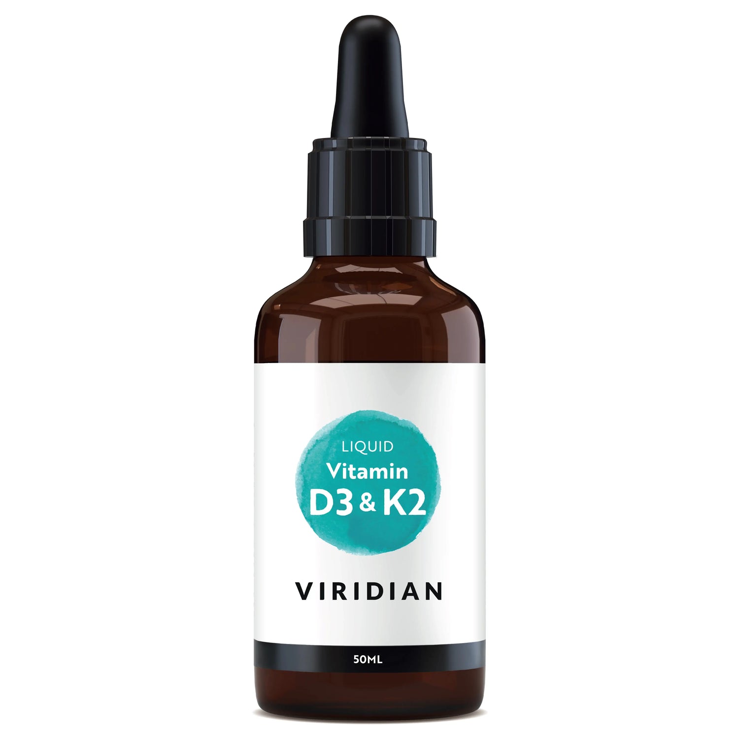 Viridian Vitamina D3 & K2 Liquida - 50Ml, 50 ml