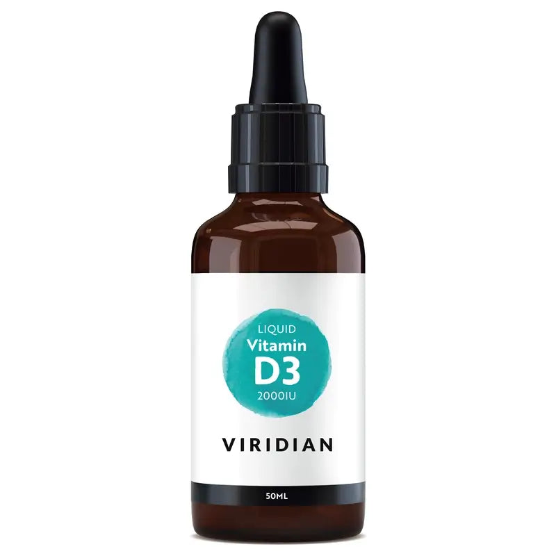Viridian Vitamina D3 2000Iu Liquido Vegan 50Ml.
