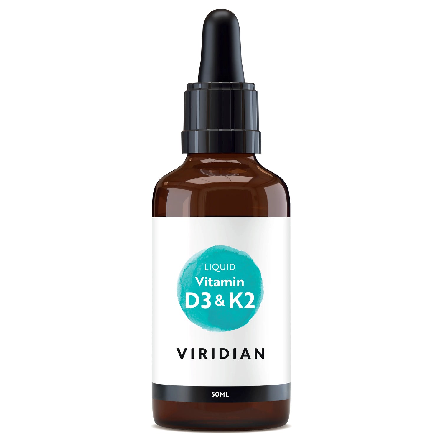 Viridian Vitamina D3 & K2 Liquida - 50Ml, 50 ml