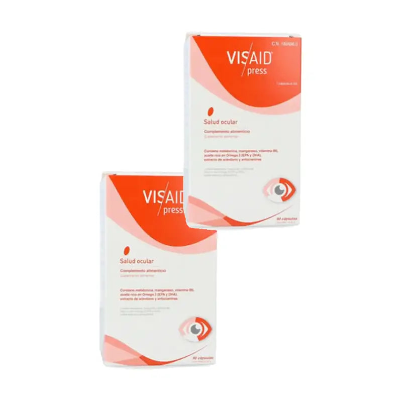 Visaid Press, Confezione da 2 x 90 capsule
