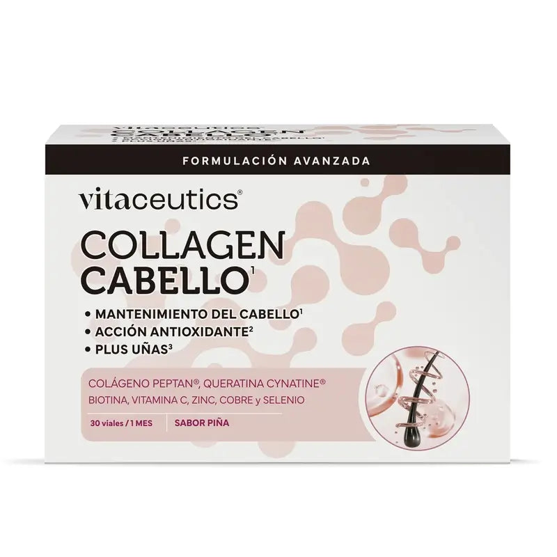Vitaceutics Collagene per capelli, 30 fiale