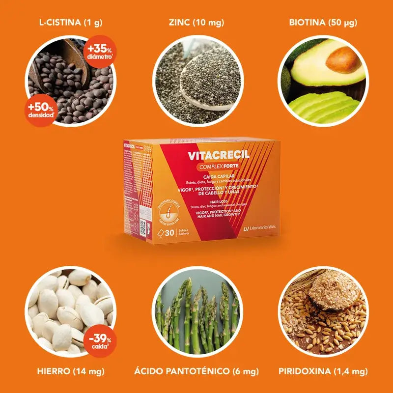 Vitacrecil Complex Forte 30 bustine