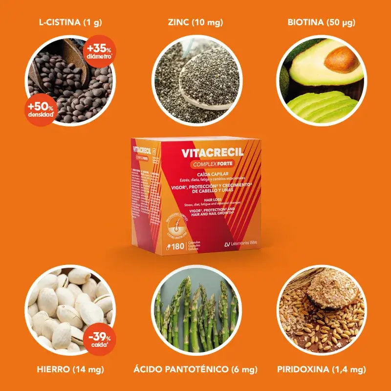 Vitacrecil Complex Forte 180 capsule