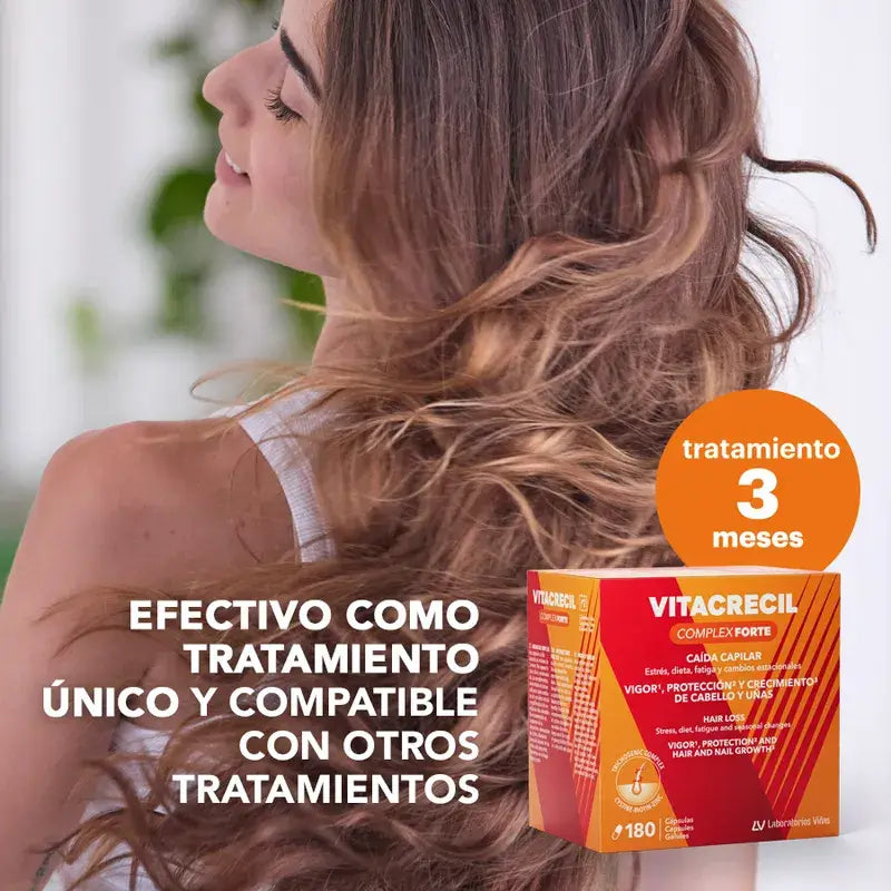 Vitacrecil Complex Forte, confezione da 3 x 180 capsule