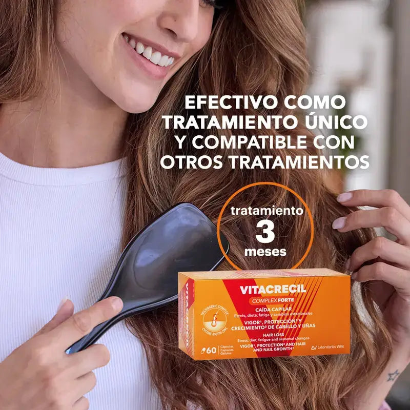 Vitacrecil Complex Forte, confezione da 3 x 60 capsule