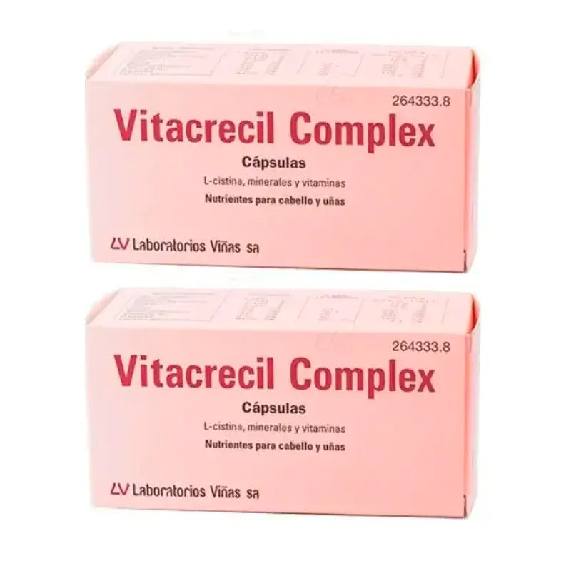 Vitacrecil Complex, confezione da 2 x 60 capsule