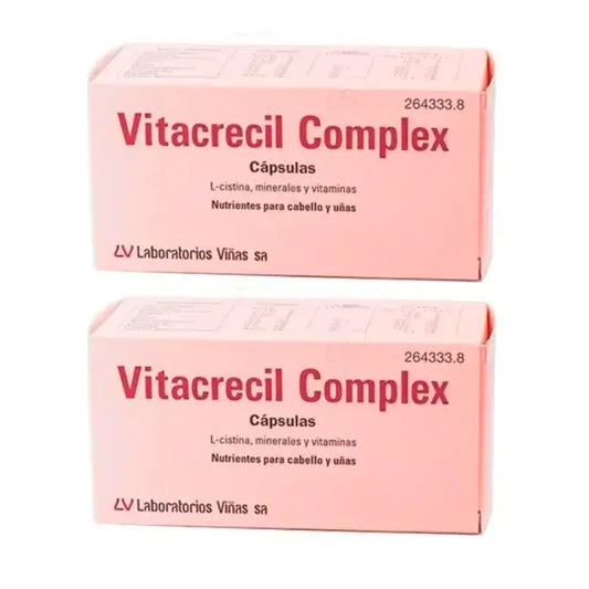 Vitacrecil Complex, confezione da 2 x 60 capsule