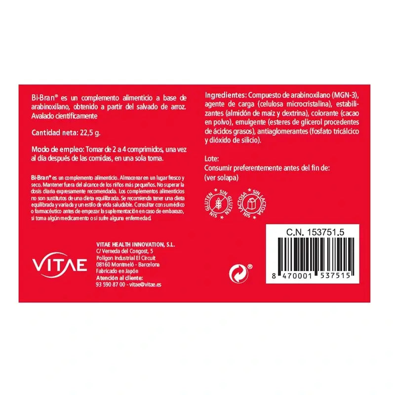 VITAE BiBran 250mg, 50 compresse