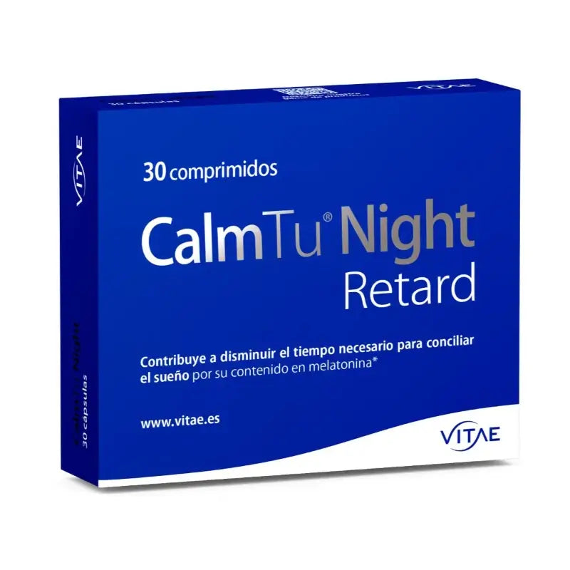 CalmTu Night Retard 60 compresse - Sonno continuo con valeriana e melatonina