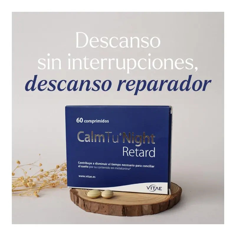 CalmTu Night Retard 60 compresse - Sonno continuo con valeriana e melatonina