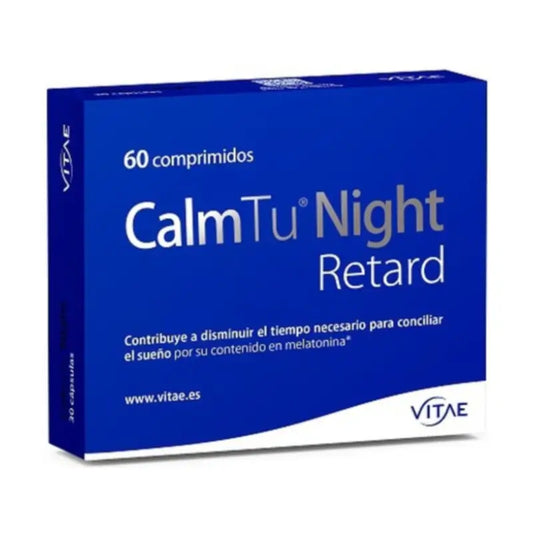 CalmTu Night Retard 60 compresse - Sonno continuo con valeriana e melatonina