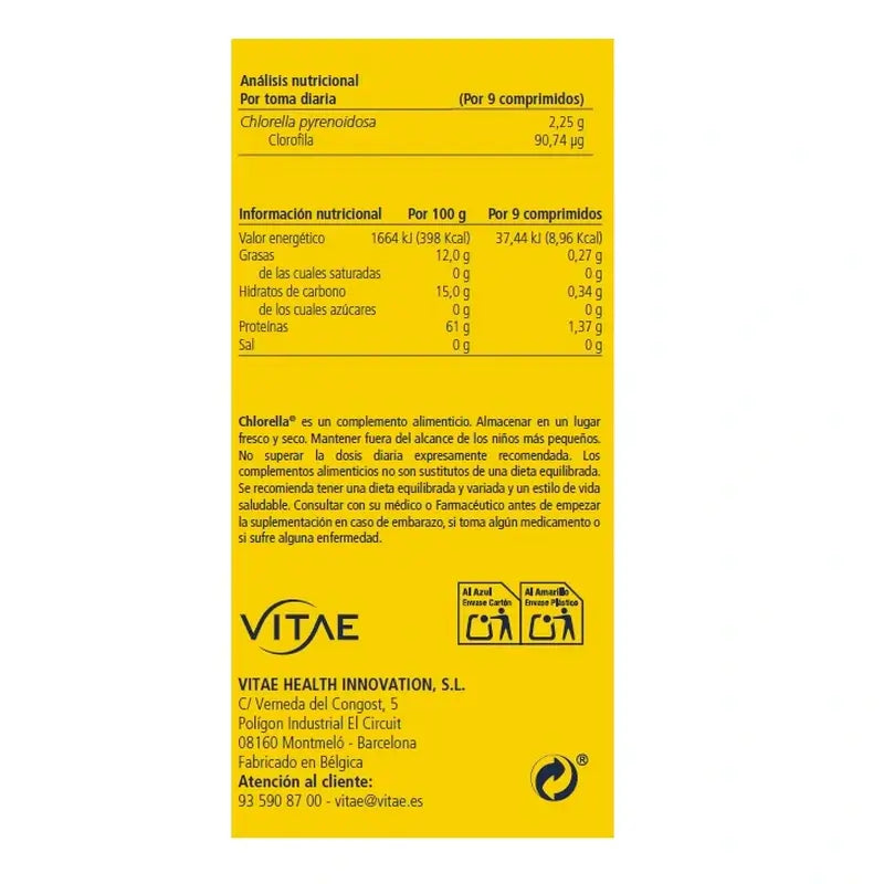 VITAE Clorella, 300 compresse