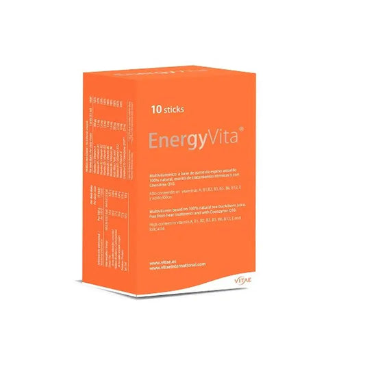 Vitae Energyvita Coenzima Q10 e olivello spinoso , 10 bastoncini
