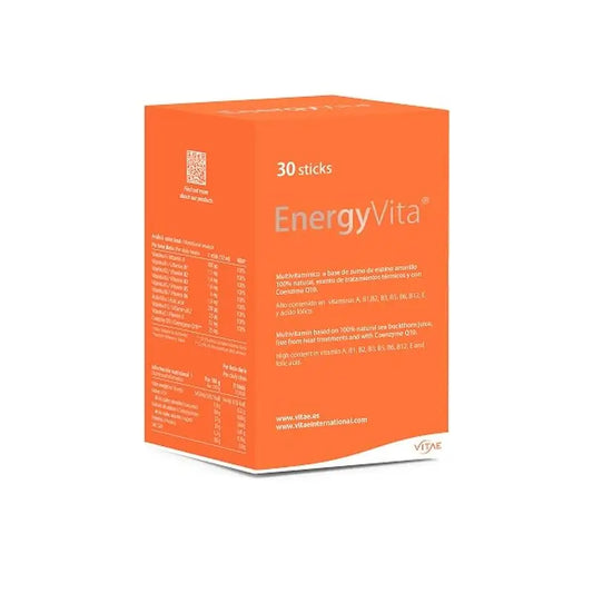 Vitae Energyvita Coenzima Q10 e olivello spinoso , 30 bastoncini