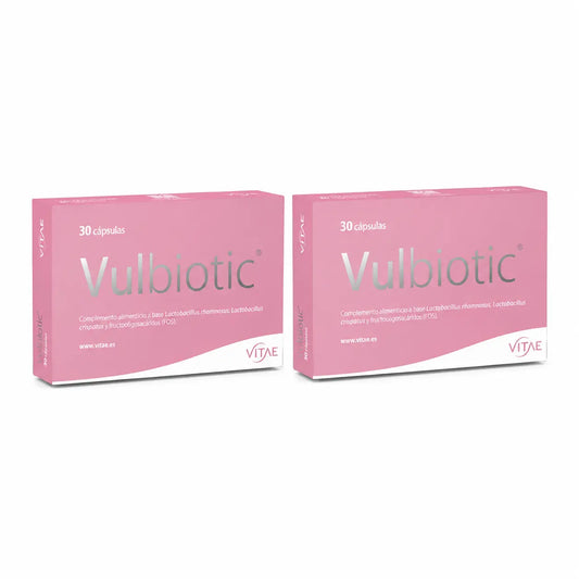 Vitae Health Innovation, S.L. Vitae Vulbiotic, 30 Capsule , confezione da 2