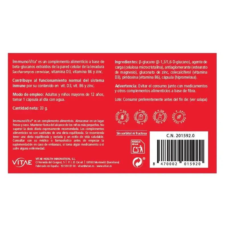 VITAE Immunovita, 60 capsule
