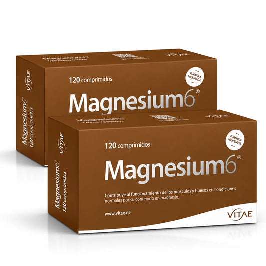 Vitae Magnesium6, 120 compresse, confezione da 2