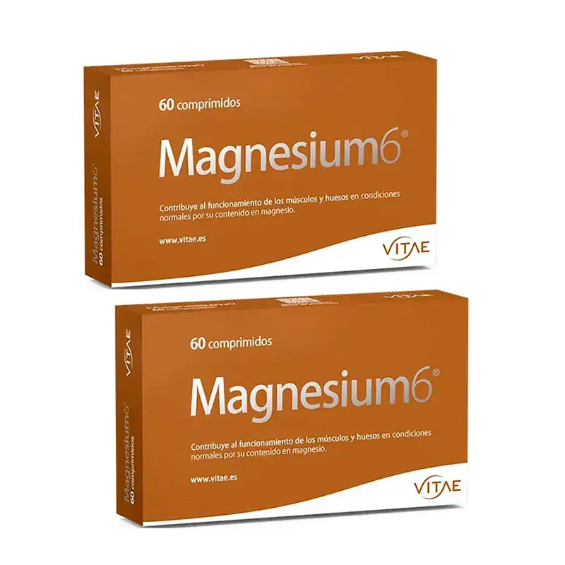 Vitae Magnesium6 Confezione 2 x 60 compresse