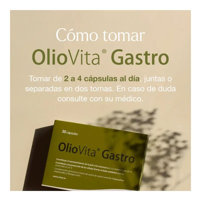 VITAE Oliovita Gastro, 30 capsule