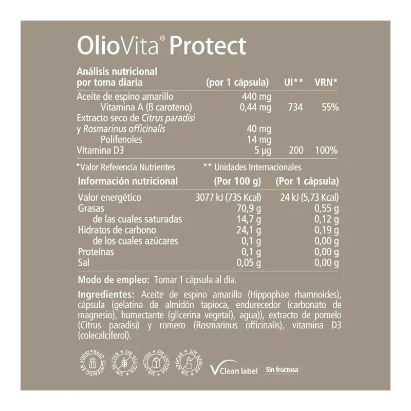 VITAE Oliovita Protect, 15 capsule