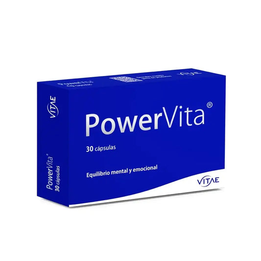 Vitae Powervita, Integratore alimentare con Ashwagandha, 30 capsule
