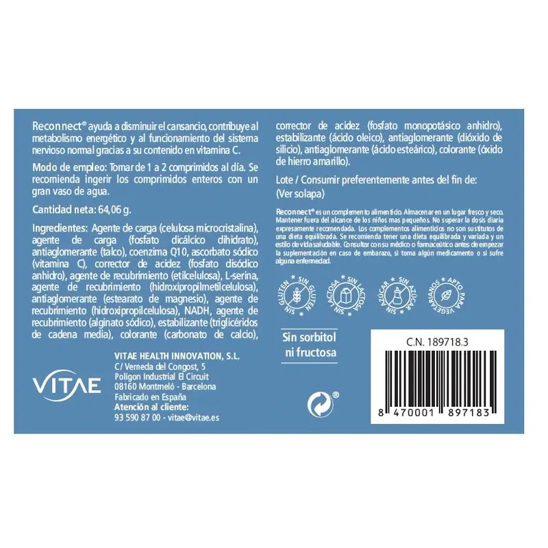 VITAE Reconnect, 90 compresse