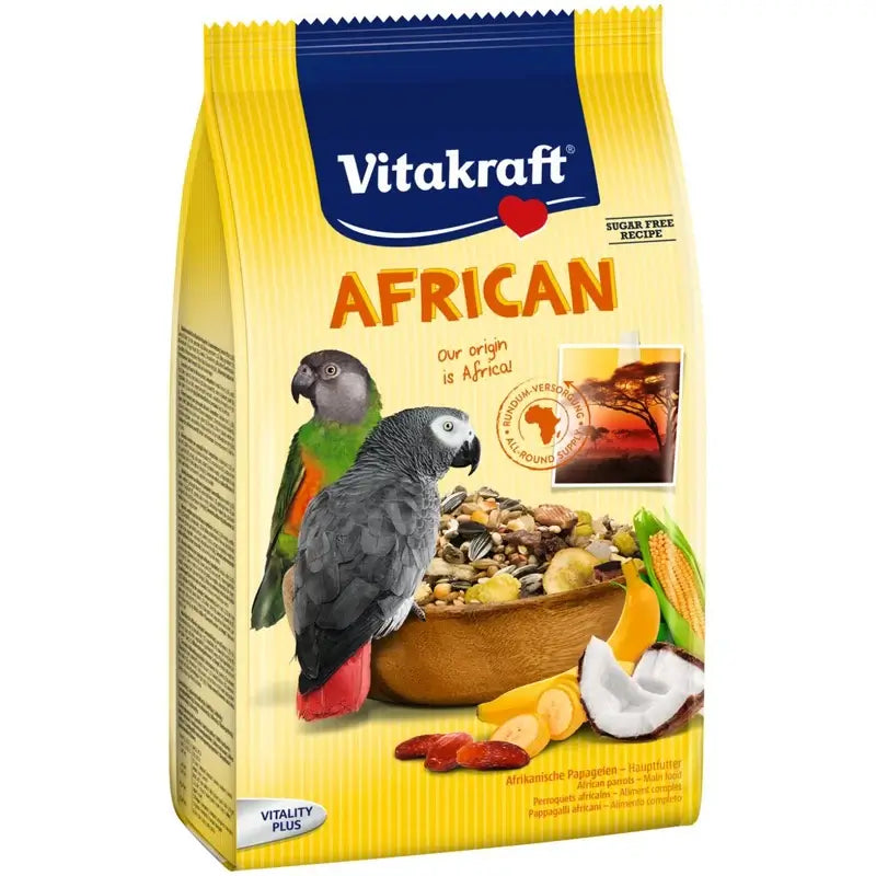 Vitakraft Pappagalli grigi africani 750 grammi