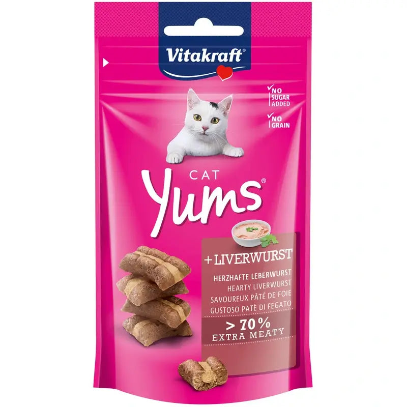 Vitakraft Cat Yums Paté di fegato 9x40 grammi