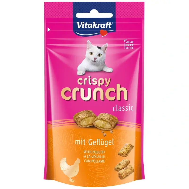Vitakraft Crispy Crunch Pollo per gatti 8x60 grammi